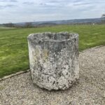 Rustic Very Attractive Large Circular Limestone Trough - LT245