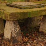 Fabulous Stone Table Supported by Staddlestone Bases