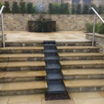 Stunning Antique Stone Trough used as Water Feature At Swinton Castle