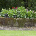 Stone trough ideas in large gardens